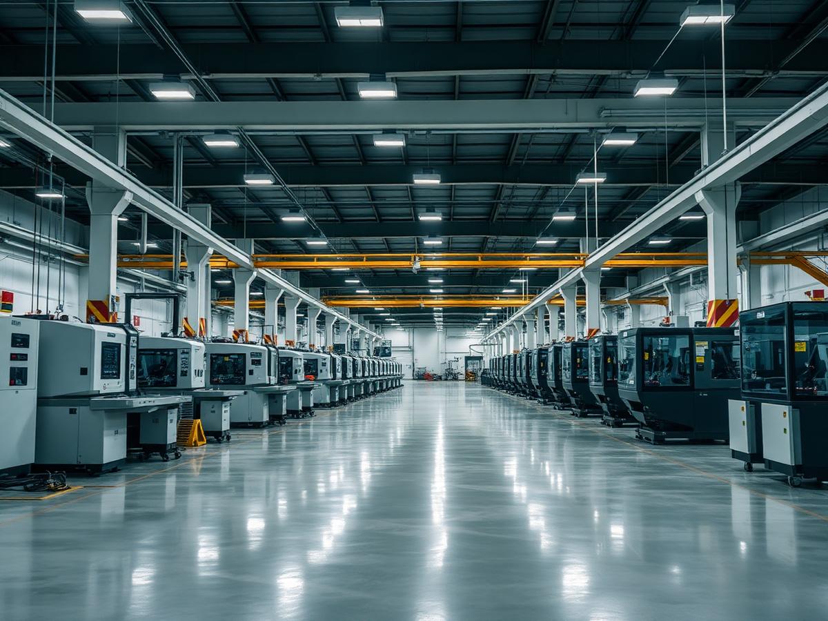 Fabriekshal — machinepark