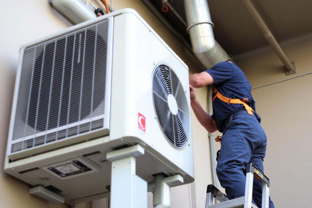 Airco kantooromgeving
